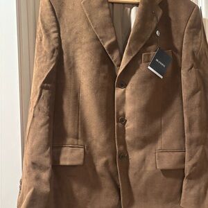 Men’s Faux Suede Sports Coat |NWT| Size 42R